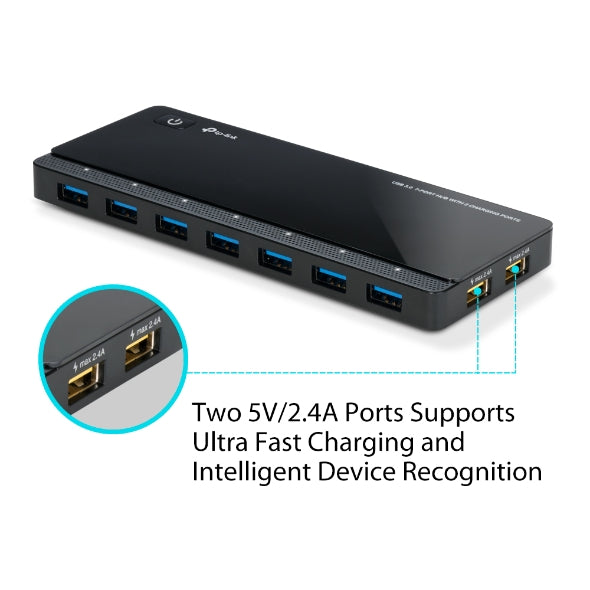 Tp-Link UH720 I USB 3.0 7-Port Hub with 2 Charging Ports