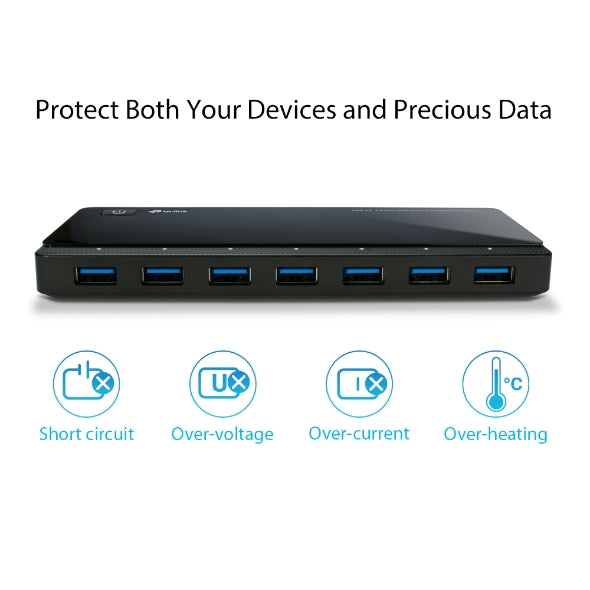 Tp-Link UH720 I USB 3.0 7-Port Hub with 2 Charging Ports