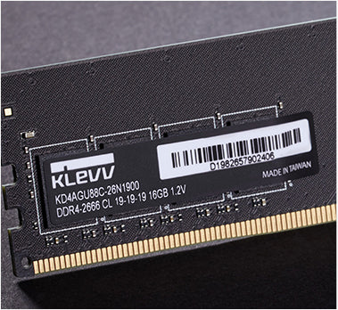 KLEVV SODIMM 8GB (8GBx1) DDR4-2666 (KD48GS881-26N190A)