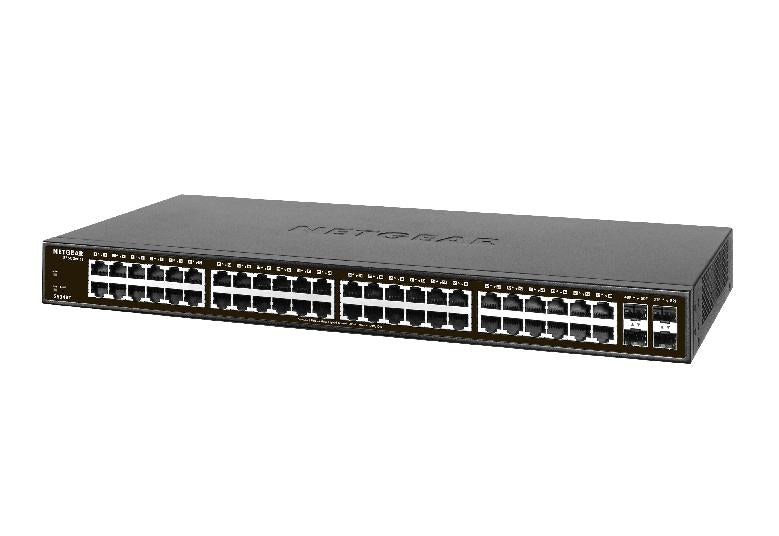 NETGEAR 48-Port Gigabit Ethernet Unmanaged PoE+ Switch 380W (GS348PP-100AJS)