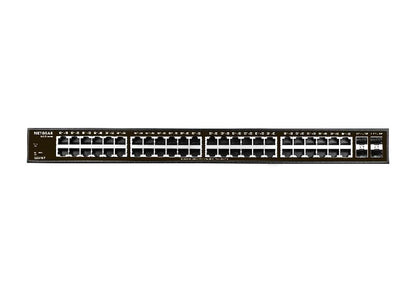 NETGEAR 48-Port Gigabit Ethernet Unmanaged PoE+ Switch 380W (GS348PP-100AJS)