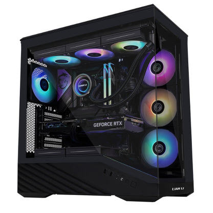 Lian li Vector V100 with 4 ARGB fans (ITX, M-ATX, ATX, and E-ATX)