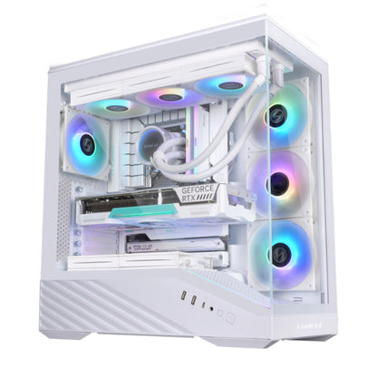 Lian li Vector V100 with 4 ARGB fans (ITX, M-ATX, ATX, and E-ATX)