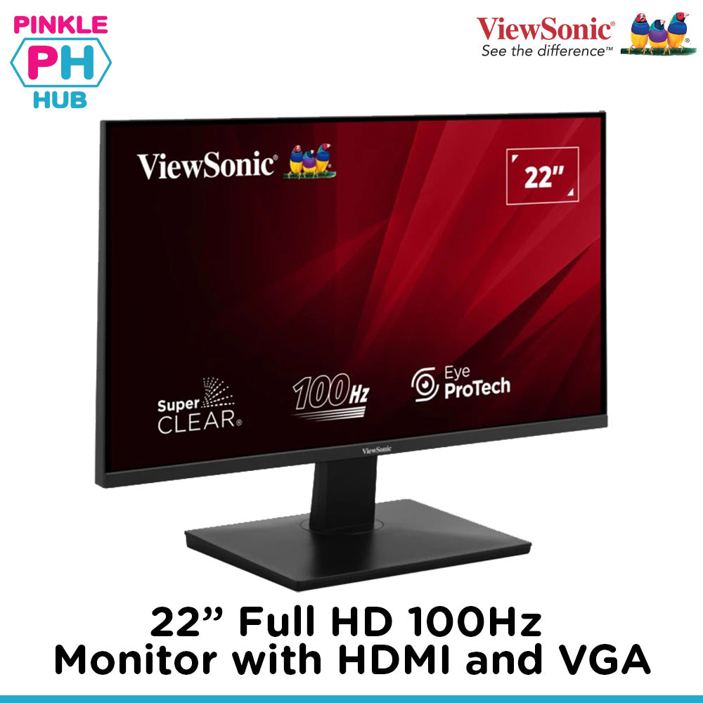 Viewsonic VA22E2-H 22” Full HD 100Hz Monitor with HDMI and VGA