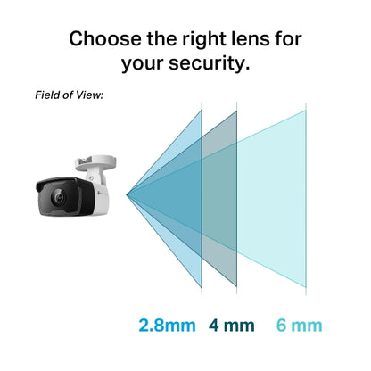 Tp-Link VIGI C330I(2.8/4/6mm) I VIGI 3MP Outdoor IR Bullet Network Camera