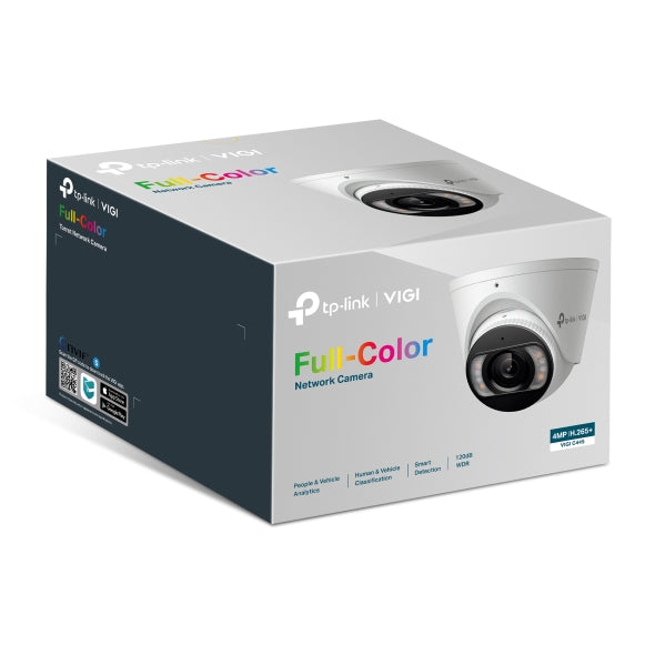 Tp-Link VIGI C445(2.8/4mm) I VIGI 4MP Full-Color Turret Network Camera