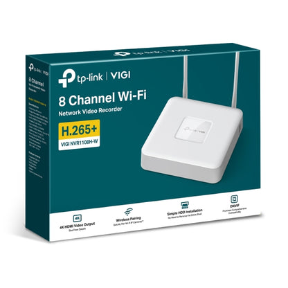 Tp-Link VIGI NVR1108H-W I VIGI 8 Channel Wi-Fi Network Video Recorder