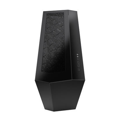 Fractal Design Vector RS Dark Tempered Glass Blackout ATX Silent Modular Dark Tint Tempered Glass Window Mid Tower Computer Case