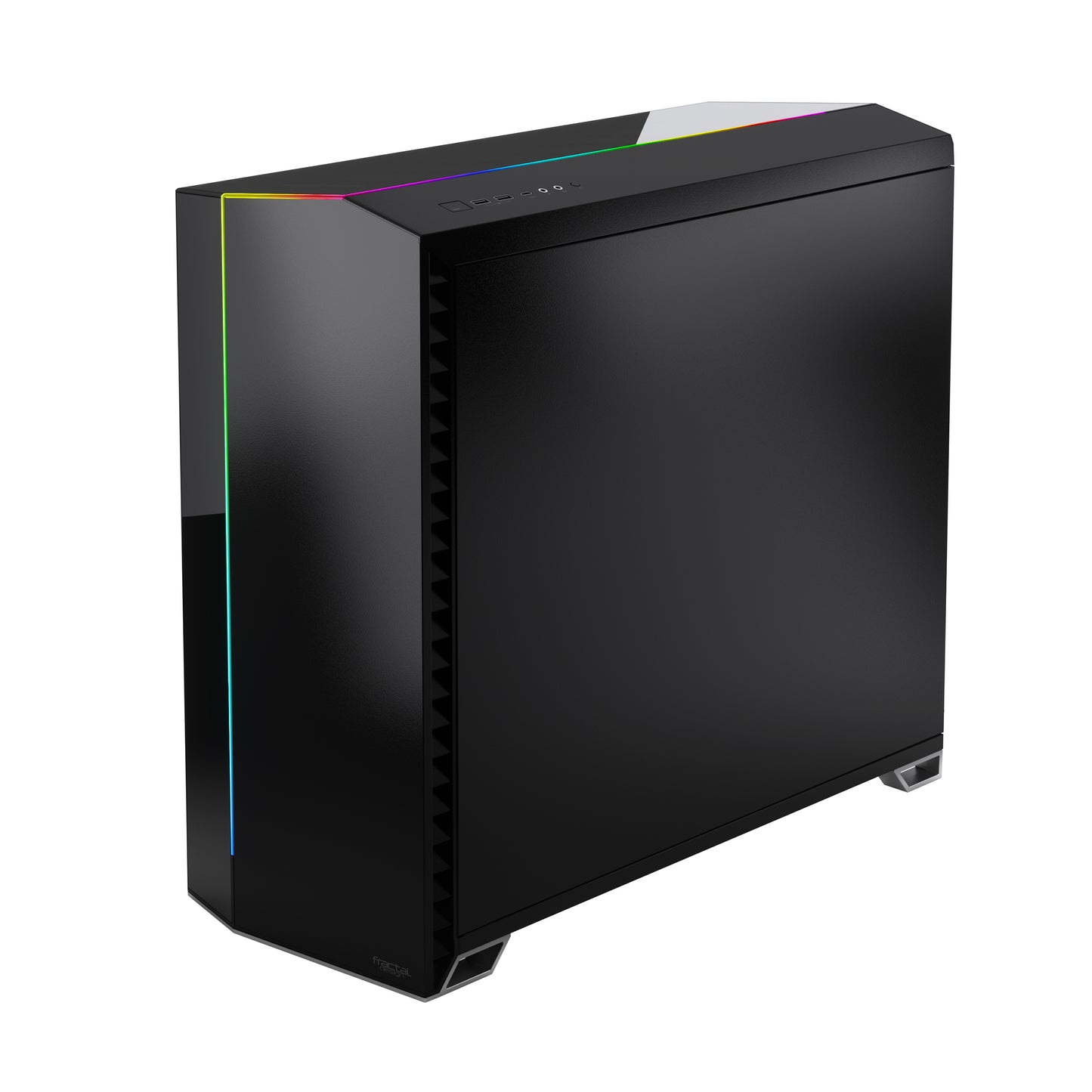 Fractal Design Vector RS Dark Tempered Glass Blackout ATX Silent Modular Dark Tint Tempered Glass Window Mid Tower Computer Case