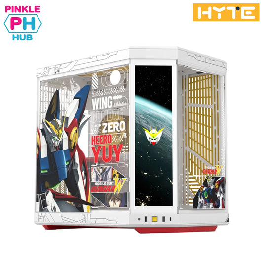 HYTE Gundam Wing Y70 Touch Infinite Modern Aesthetic Case Dual Chamber Mid-Tower ATX Case