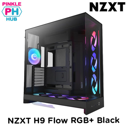 NZXT H9 Flow RGB+ Black Case