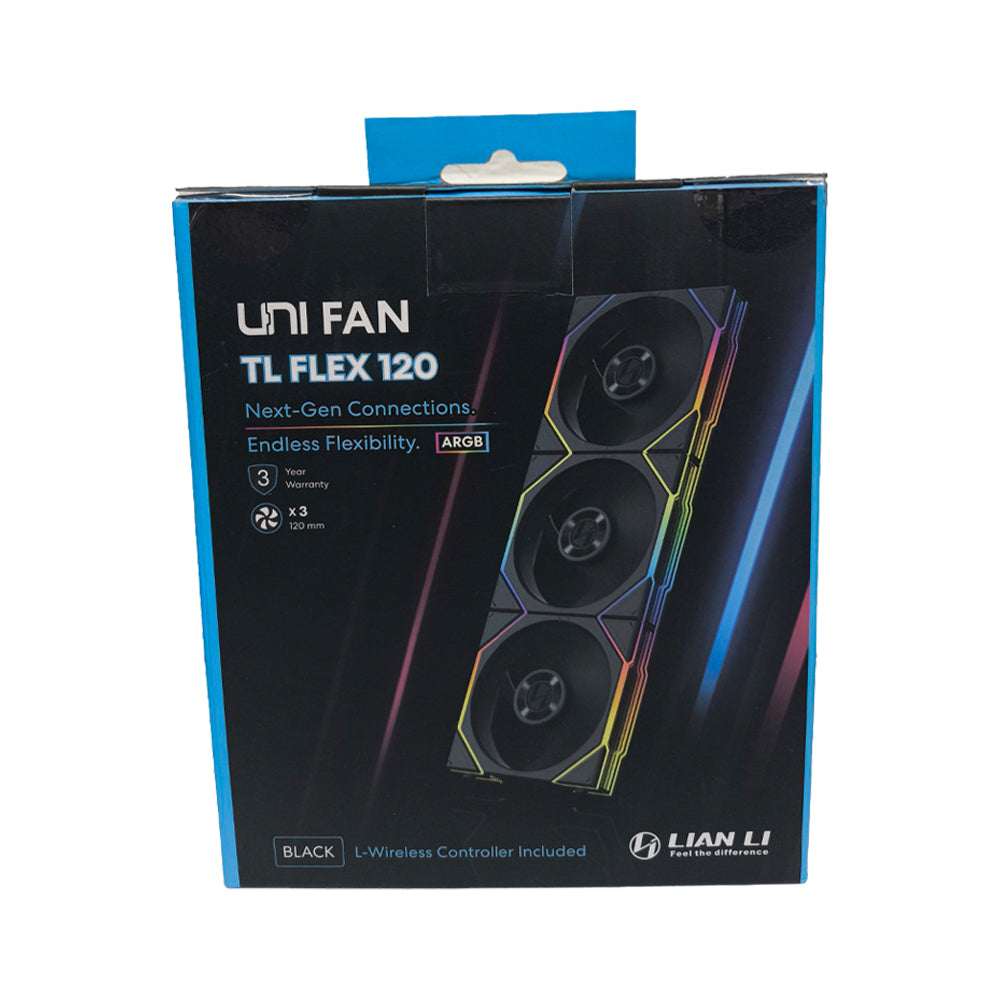 Lian Li Uni Fan TL Flex 120MM Next-Gen Connections Endless Flexibility