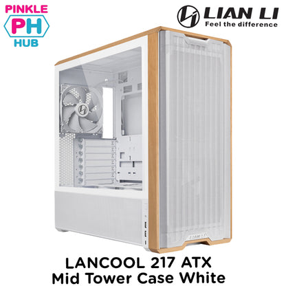Lian Li LANCOOL 217 ATX Mid Tower Case White