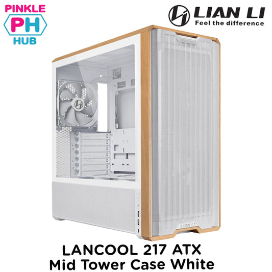 Lian Li LANCOOL 217 ATX Mid Tower Case White