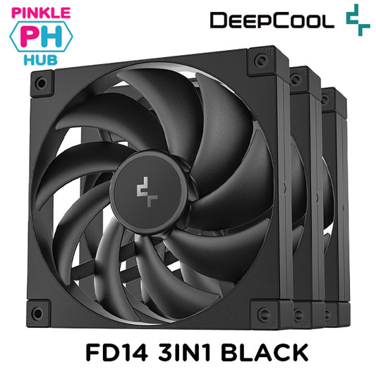 Deepcool FD14-3 IN 1 Black