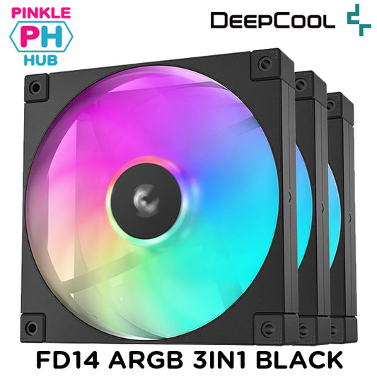 Deepcool FD14 ARGB 3in1 fan Black