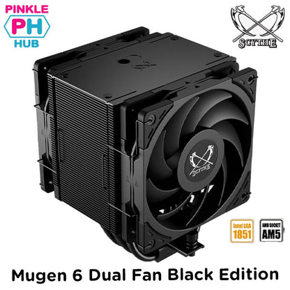 Scythe Mugen 6 Dual Fan Black Edition