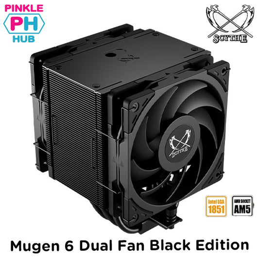 Scythe Mugen 6 Dual Fan Black Edition