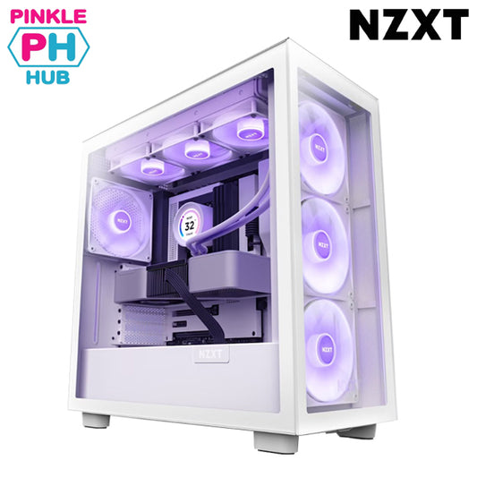 NZXT H7 Elite White v2 Premium ATX Mid-Tower