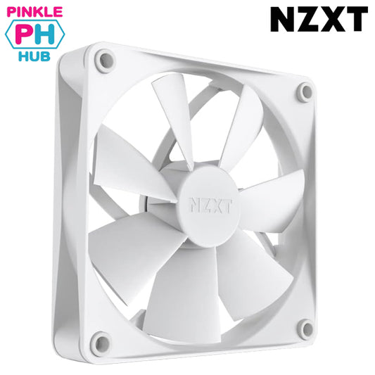 NZXT F120P - 120mm Static Pressure Fans - Single (White)