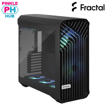 Fractal Torrent RGB Black TG Clear Tint