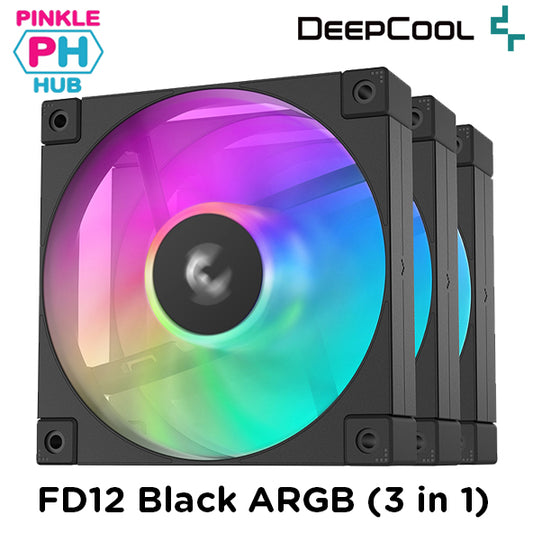 Deepcool FD12 Black ARGB (3 in 1)