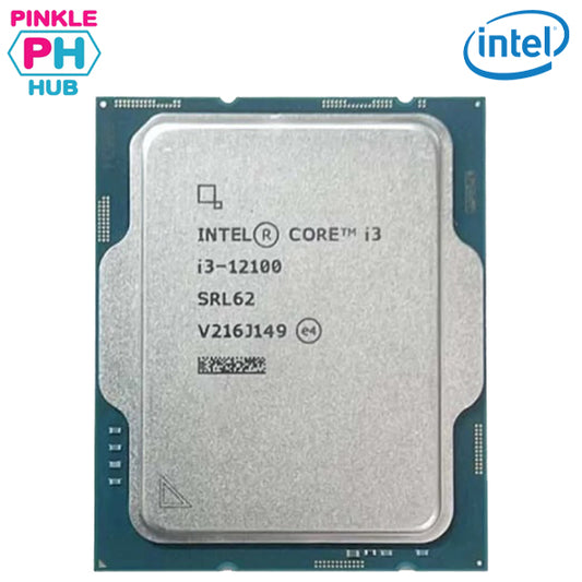 Intel Core i3-12100 4.30GHz 12M Cache LGA 1700 Processor - Box Type (Processor Only)