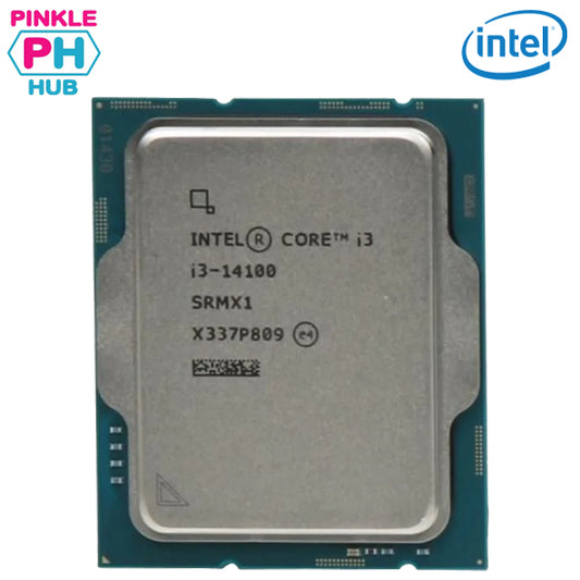 Intel Core i3-14100 4.70GHz 12M Cache LGA 1700 Processor - Tray Type (Processor Only)