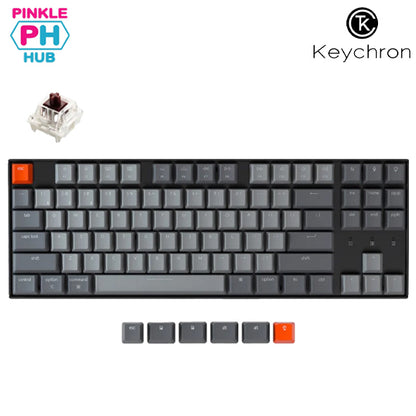 Keychron K8 Ho-Swap White Led Brown Switch