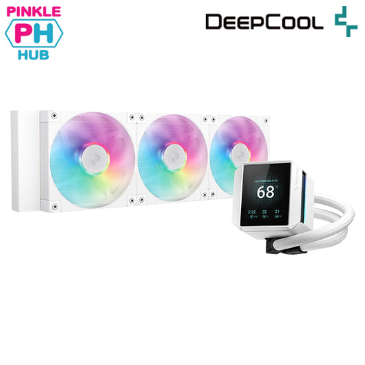 DEEPCOOL MYSTIQUE 360 ARGB WHITE LIQUID COOLER