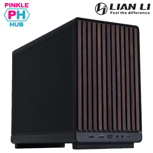 LIAN LI Dan A3-mATX Black - Wood Edition For M-ATX / Mini ITX