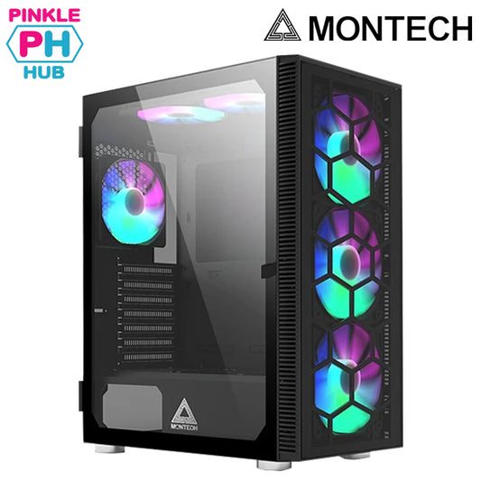 Montech X3 Glass Black Desktop Case