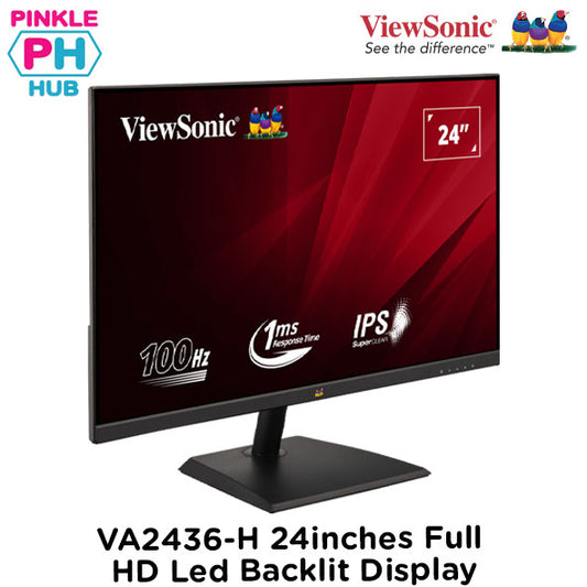ViewSonic VA2436-H 24inches Full HD Led Backlit Display