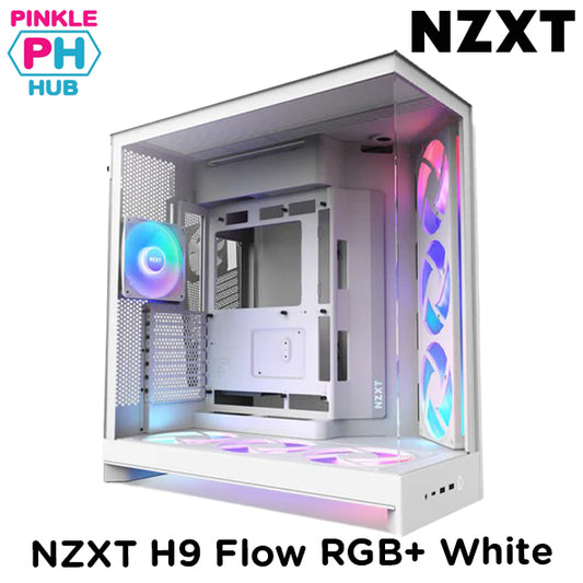 NZXT H9 Flow RGB+ White Case