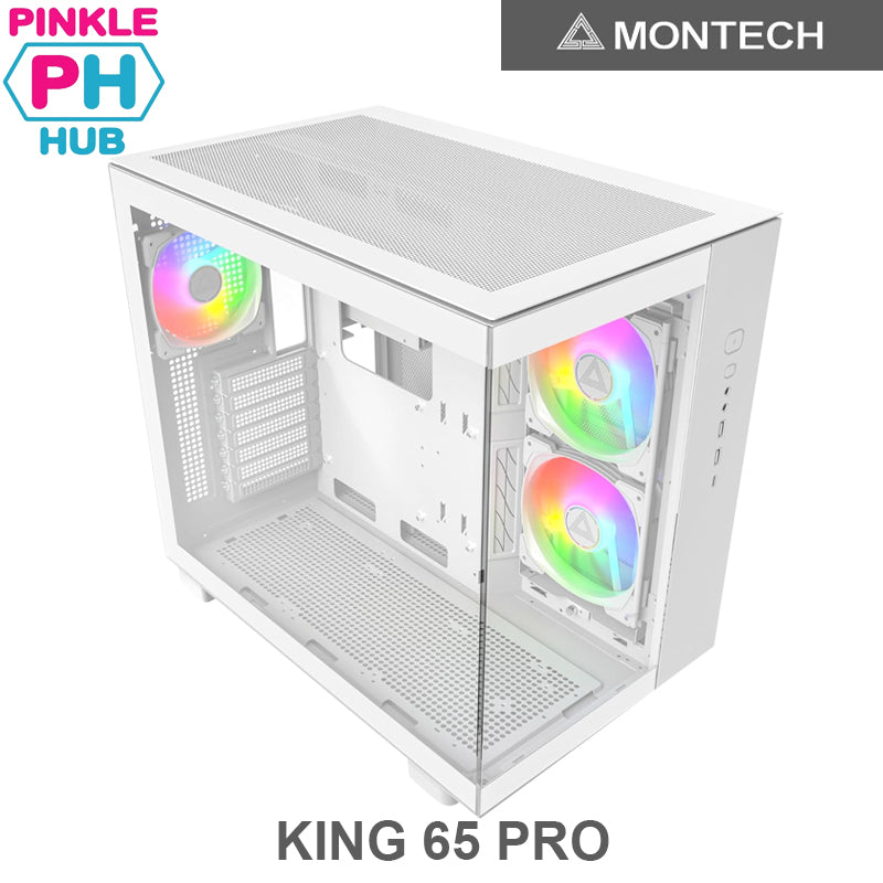 Montech KING 65 PRO ATX Mid Tower WHITE