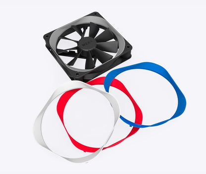 NZXT Aer Trim 120mm - Color Trim for Aer Fans - 2x White Color