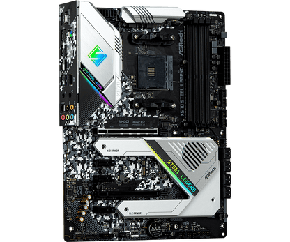 ASRock X570 Steel Legend Supports AMD AM4 Socket Ryzen™ 2000, 3000, 4000 G-Series, 5000 and 5000 G-Series Desktop