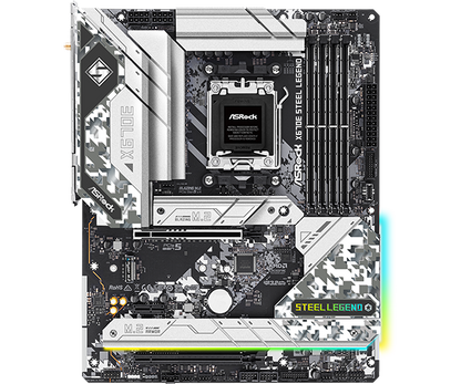 ASRock X670E Steel Legend Support AMD AM5 RYZEN 7000 Series Motherboard