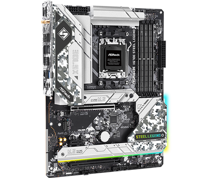 ASRock X670E Steel Legend Support AMD AM5 RYZEN 7000 Series Motherboard