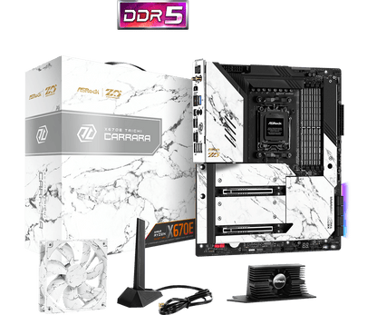 ASRock X670E Taichi Carrara AMD AM5 RYZEN 7000 Series Processors Motherboard