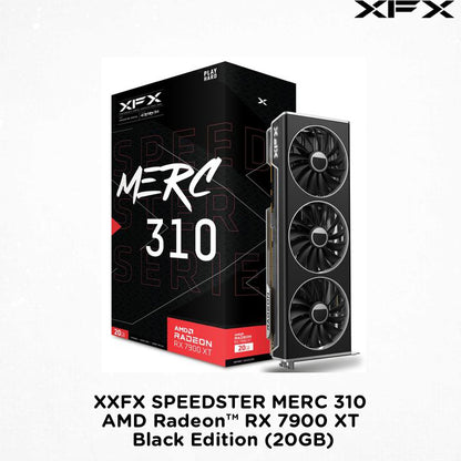 XFX SPEEDSTER MERC 310 AMD Radeon™ RX 7900 XT Black Edition (20GB)