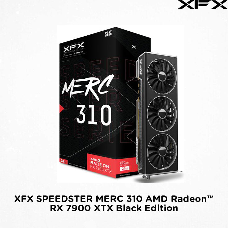 XFX SPEEDSTER MERC 310 AMD Radeon™ RX 7900 XTX Black Edition (24GB)