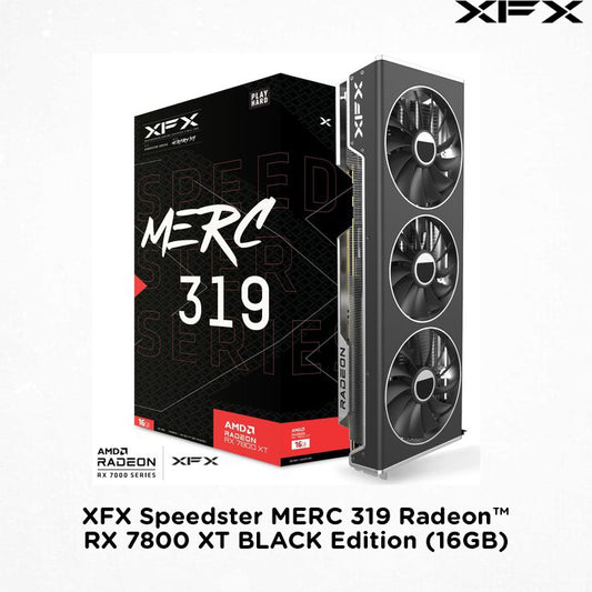 XFX Speedster MERC 319 Radeon™ RX 7800 XT BLACK Edition (16GB)