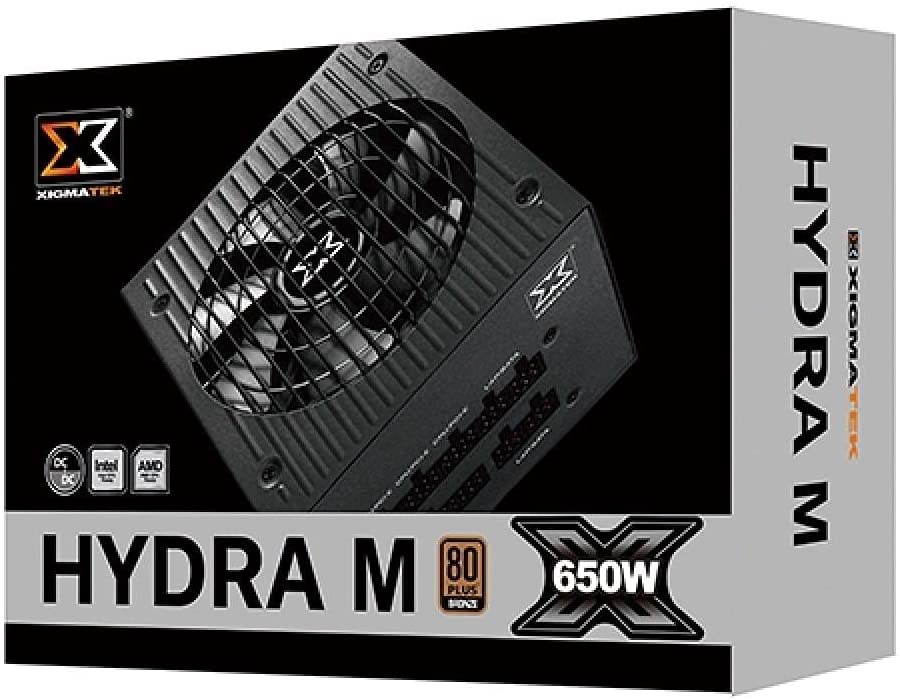 XIGMATEK Hydra 650W Bronze 80 Plus Bronze (Fixed Cable 650w APFC to DC)