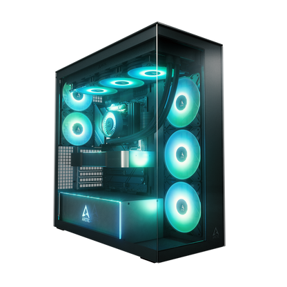 ARCTIC Xtender Premium E-ATX PC Case - (Mirror Black Tinted Window)