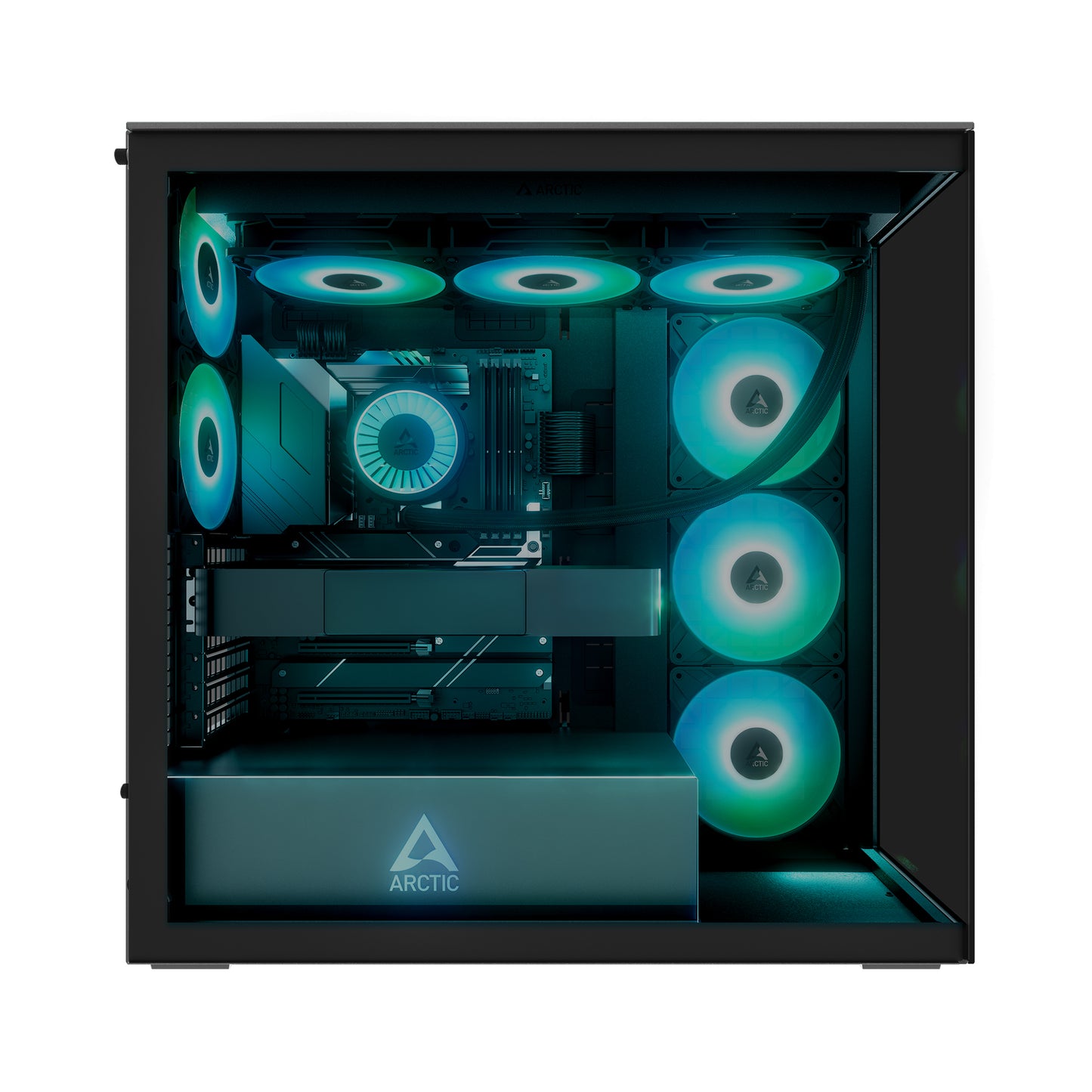 ARCTIC Xtender Premium E-ATX PC Case - (Black Tinted Window)