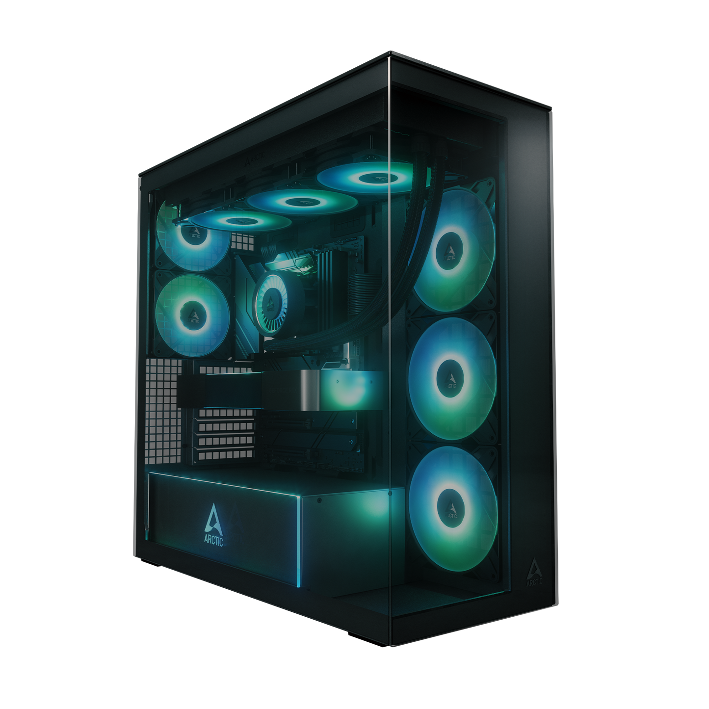 ARCTIC Xtender Premium E-ATX PC Case - (Black Tinted Window)