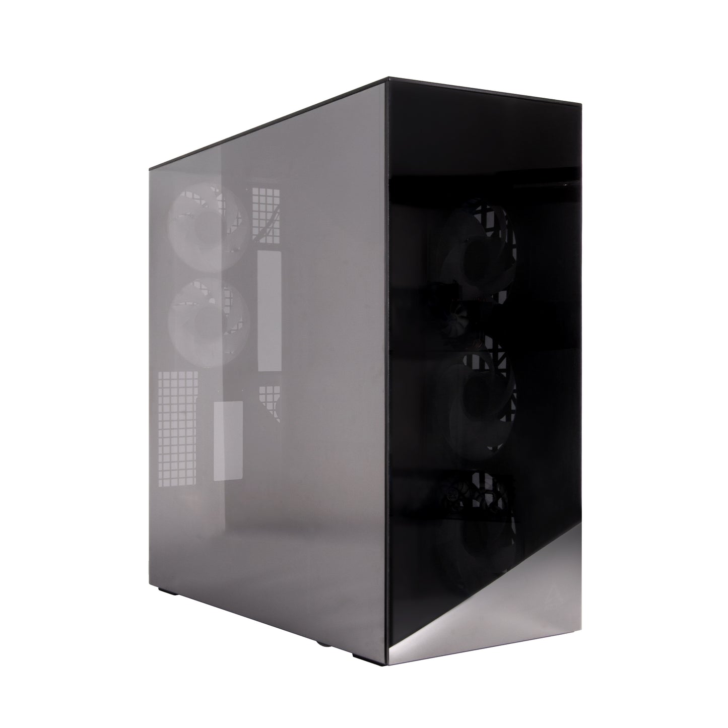 ARCTIC Xtender Premium E-ATX PC Case - (Mirror Black Tinted Window) with GPU Vertical Mount
