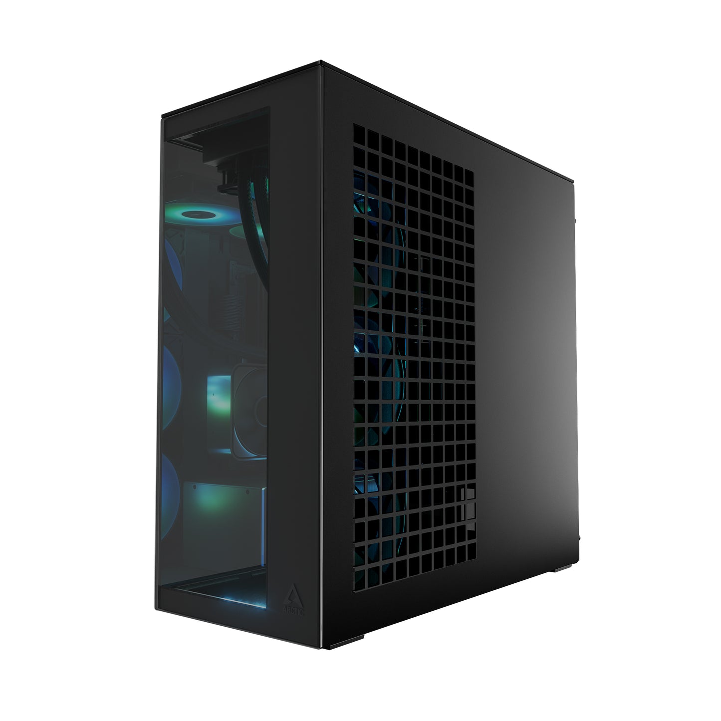 ARCTIC Xtender Premium E-ATX PC Case - (Black Tinted Window) with GPU Vertical Mount