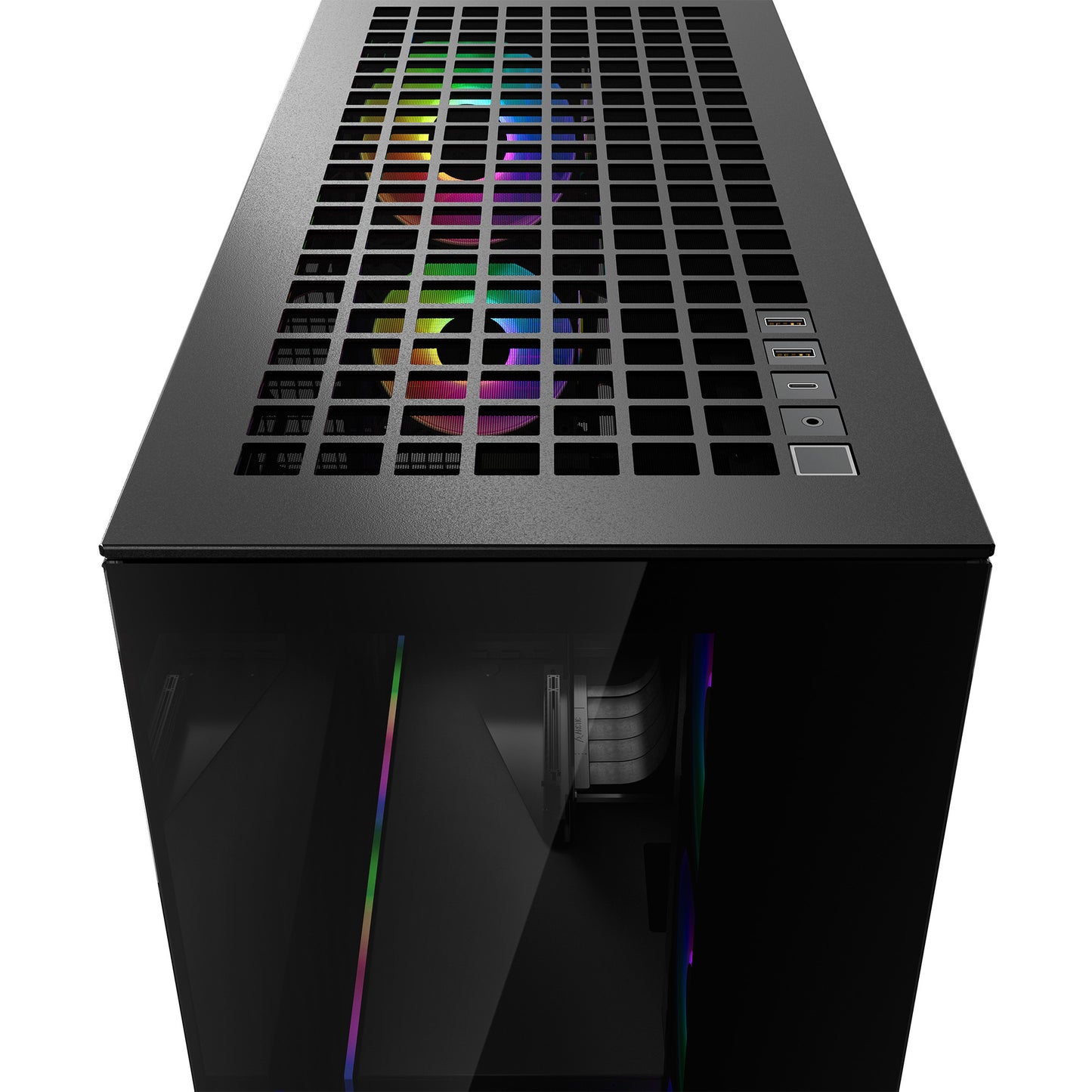 ARCTIC Xtender Premium E-ATX PC Case - (Mirror Black Tinted Window) with GPU Vertical Mount